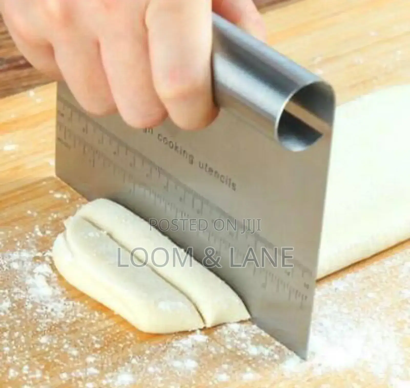 Cake Scraper Household Stainless Steel Dough Cutter