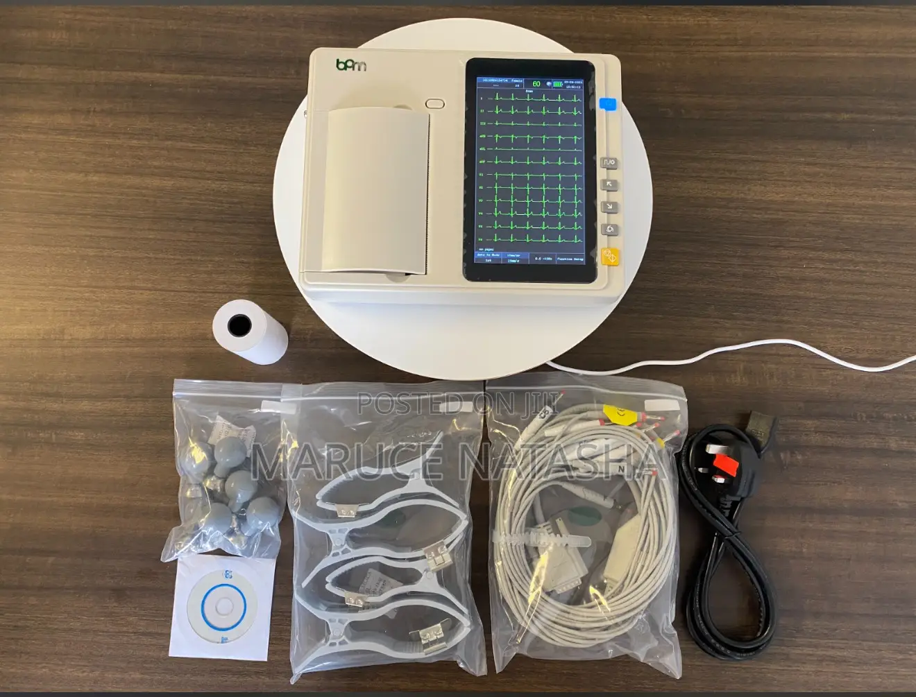 3 Channels Ecg Machine