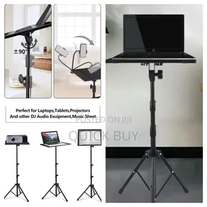 All in One Adjustable Free Standing Laptop Stand