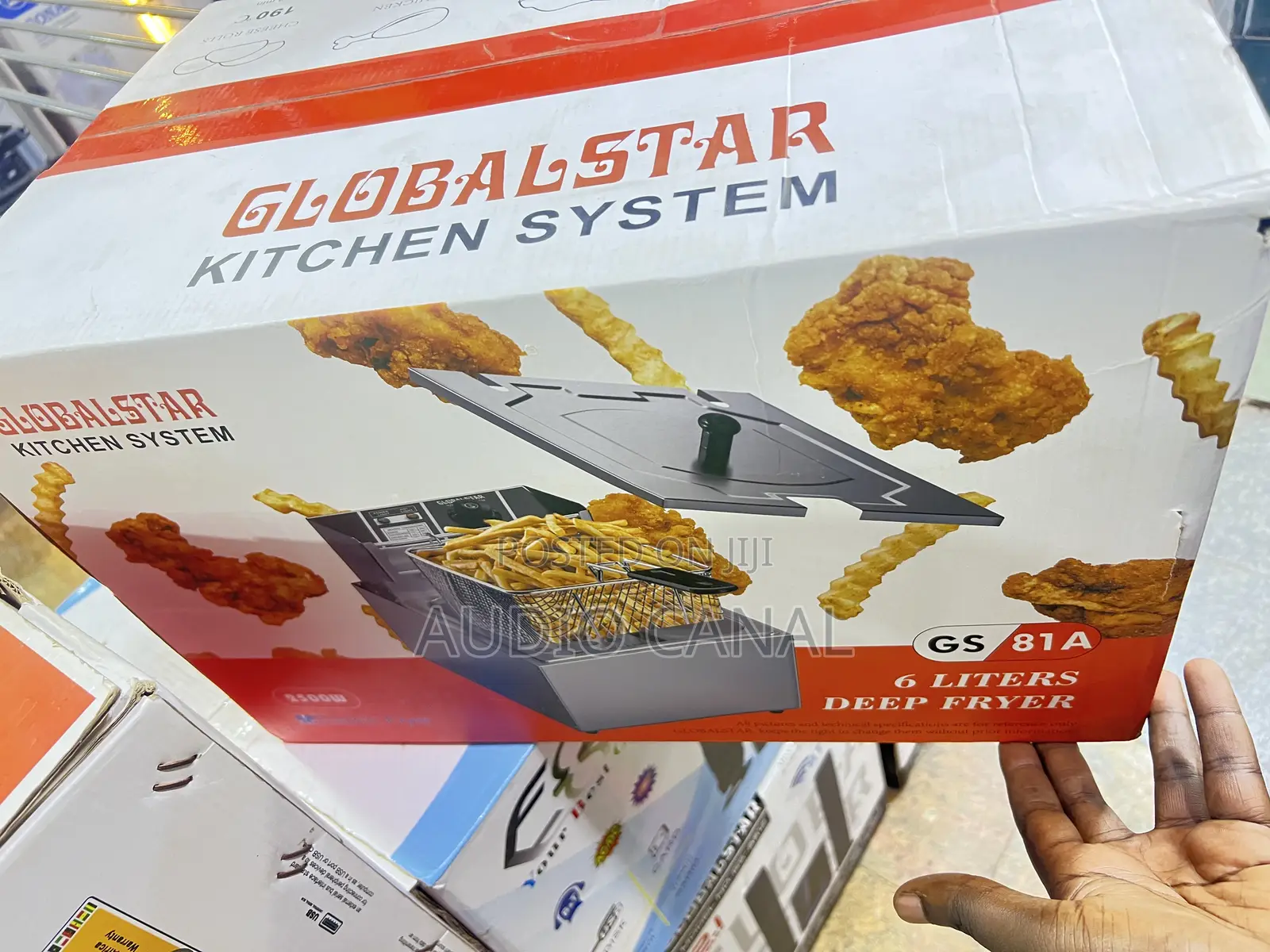 6 LTRS Globalstar Deep Fryer