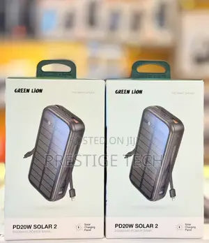 Green Lion Solar 2 20000mah Power Bank 20w