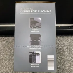 Uk Ambiano Nespresso Coffee Pod Machine 1400w