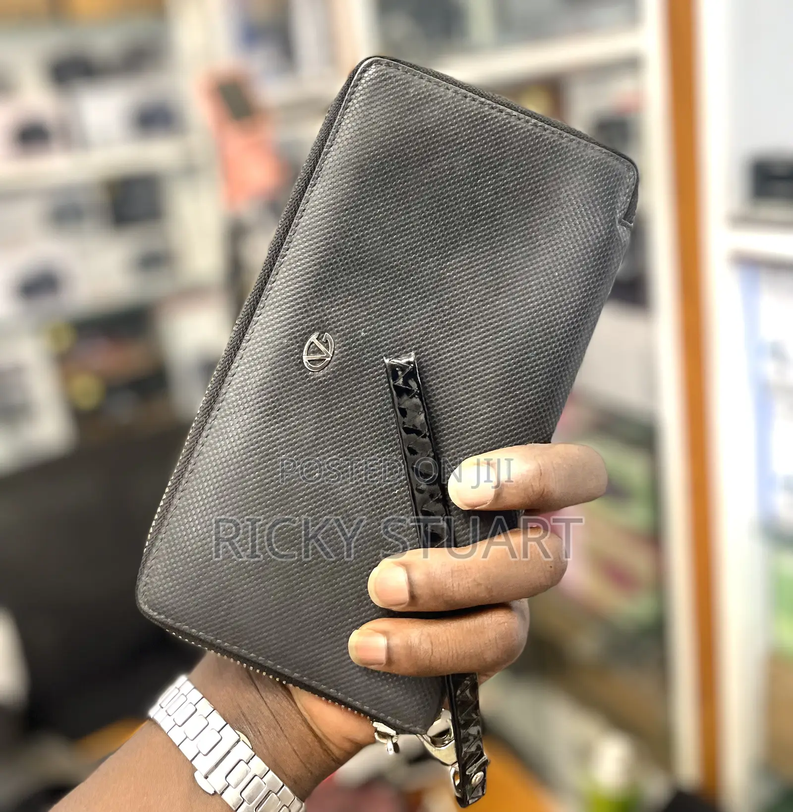 Men Wallet Leather Handbag