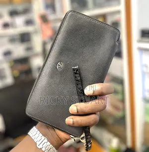 Men Wallet Leather Handbag