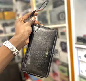 Men Wallet Leather Handbag