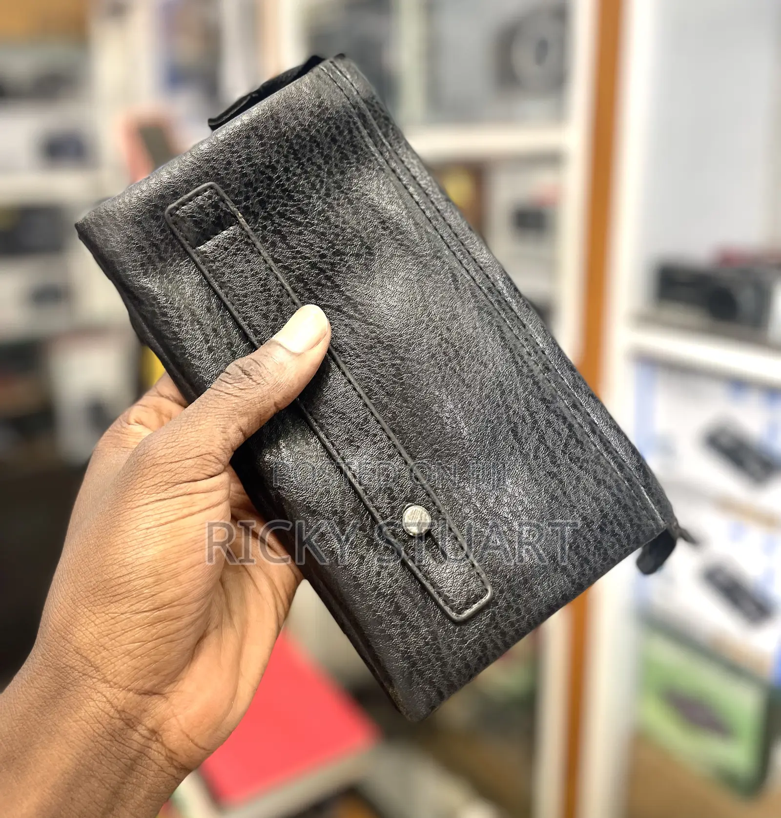 Men Wallet Leather Handbag