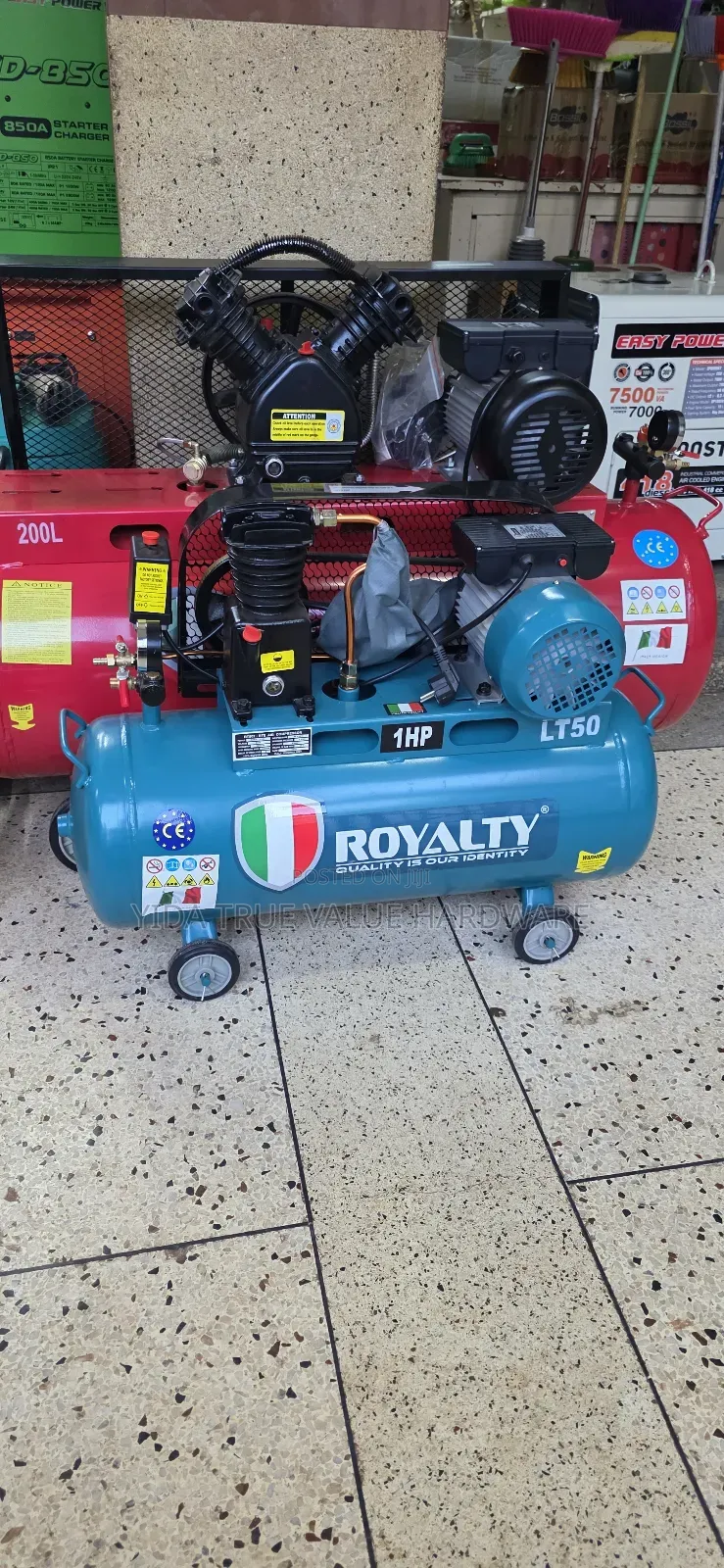 Air Compressor 50 Litres Single Piston
