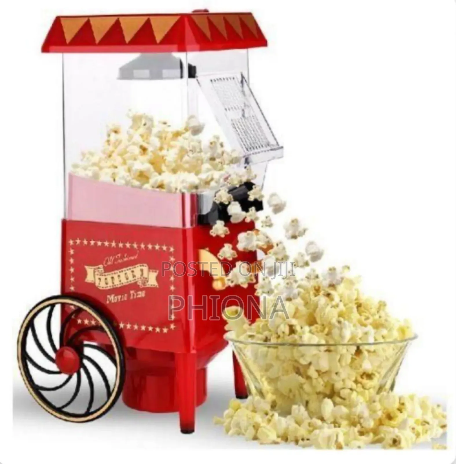 Rolling Pop Corn Machine