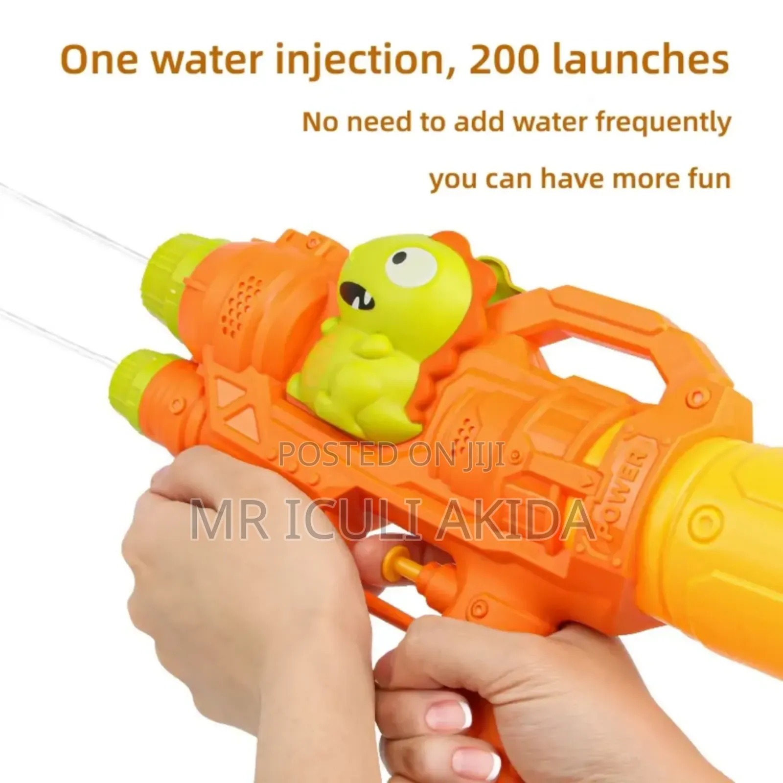 Big Size Kis Double Bore Playing Water Gun