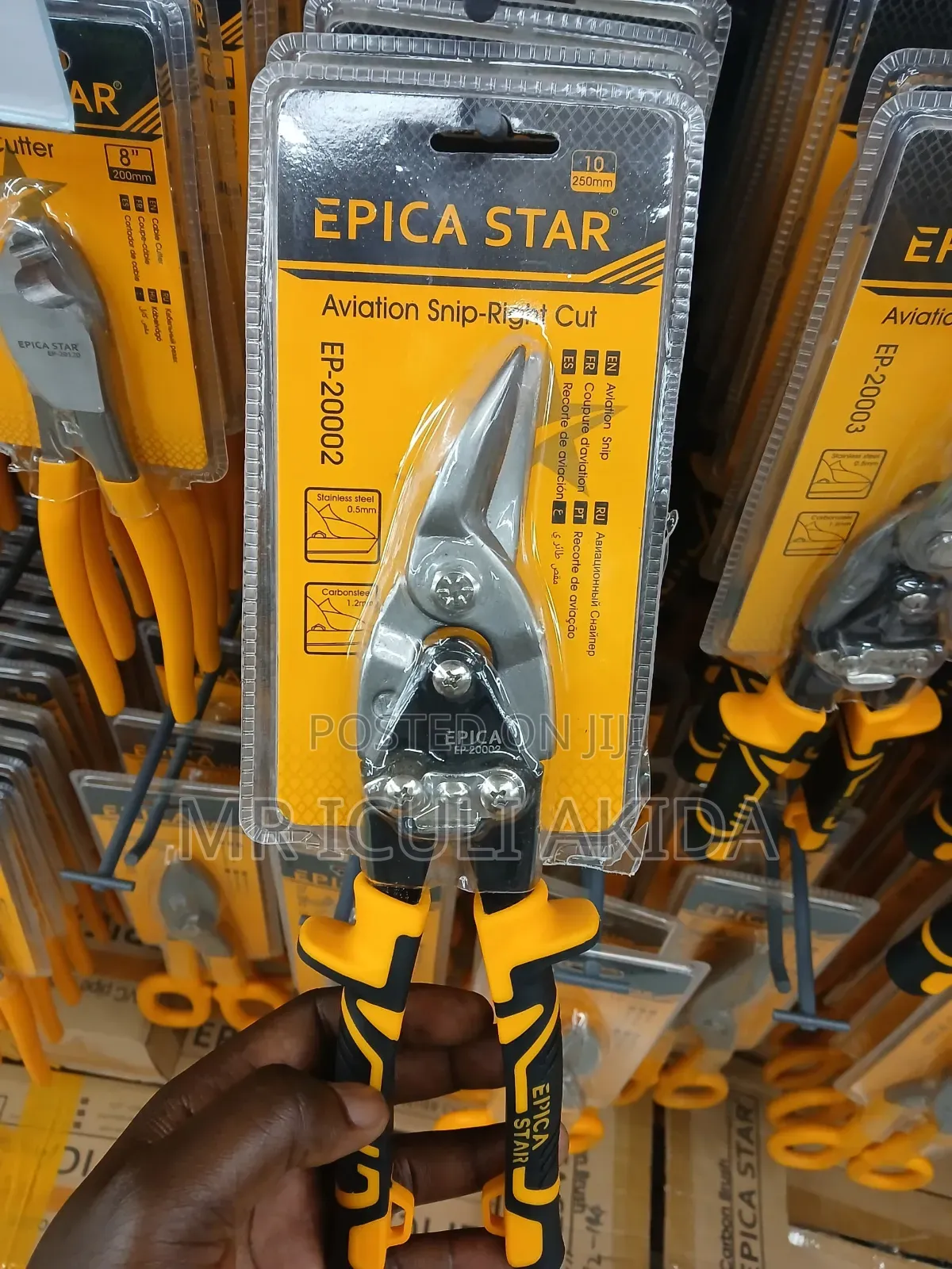 10 Inches Aviation Snip-Right Cut, Scissors for Metal Sheets