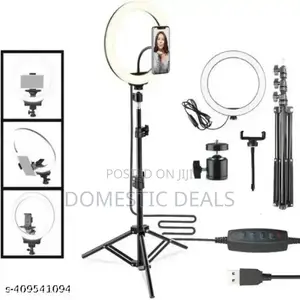10" Ring Fill Selfie Light With Tripod