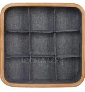 9-Cell Non-Lided Square Underwear Storage Basket