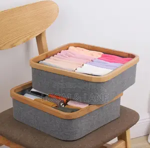 9-Cell Non-Lided Square Underwear Storage Basket