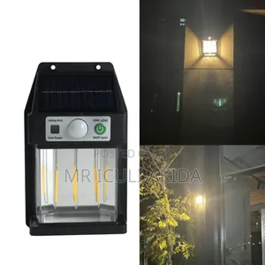 Dusk to Dawn Wall Motion Sensor Garden,Fence Solar Light