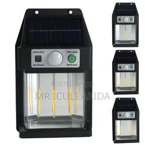 Outdoor Tungsten Wall Waterproof Motion Sensor Solar Light