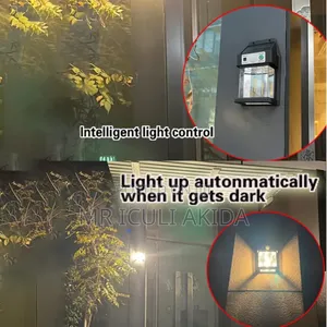 Outdoor Tungsten Wall Waterproof Motion Sensor Solar Light