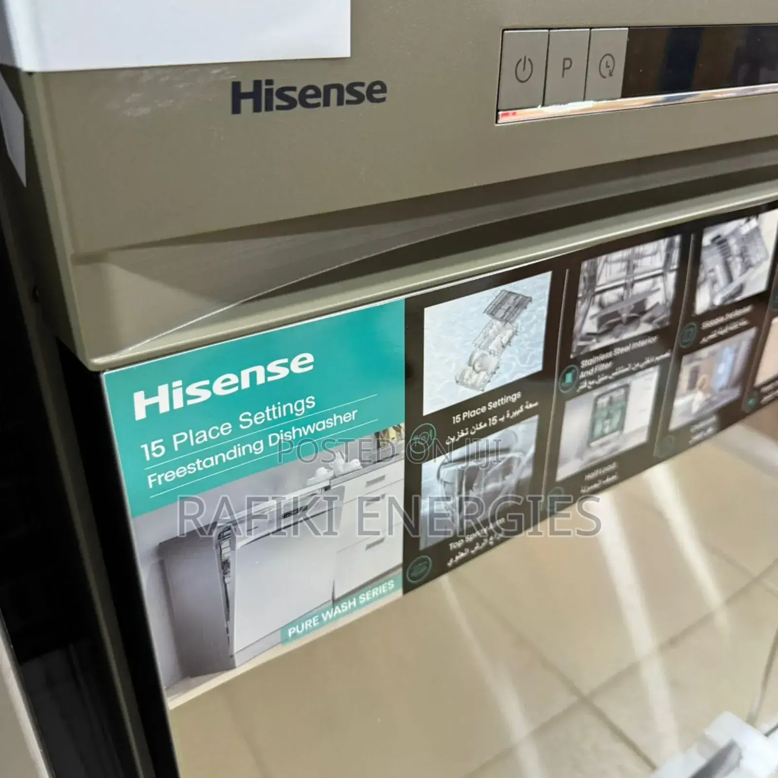 Hisense 15 Plates Dishwasher