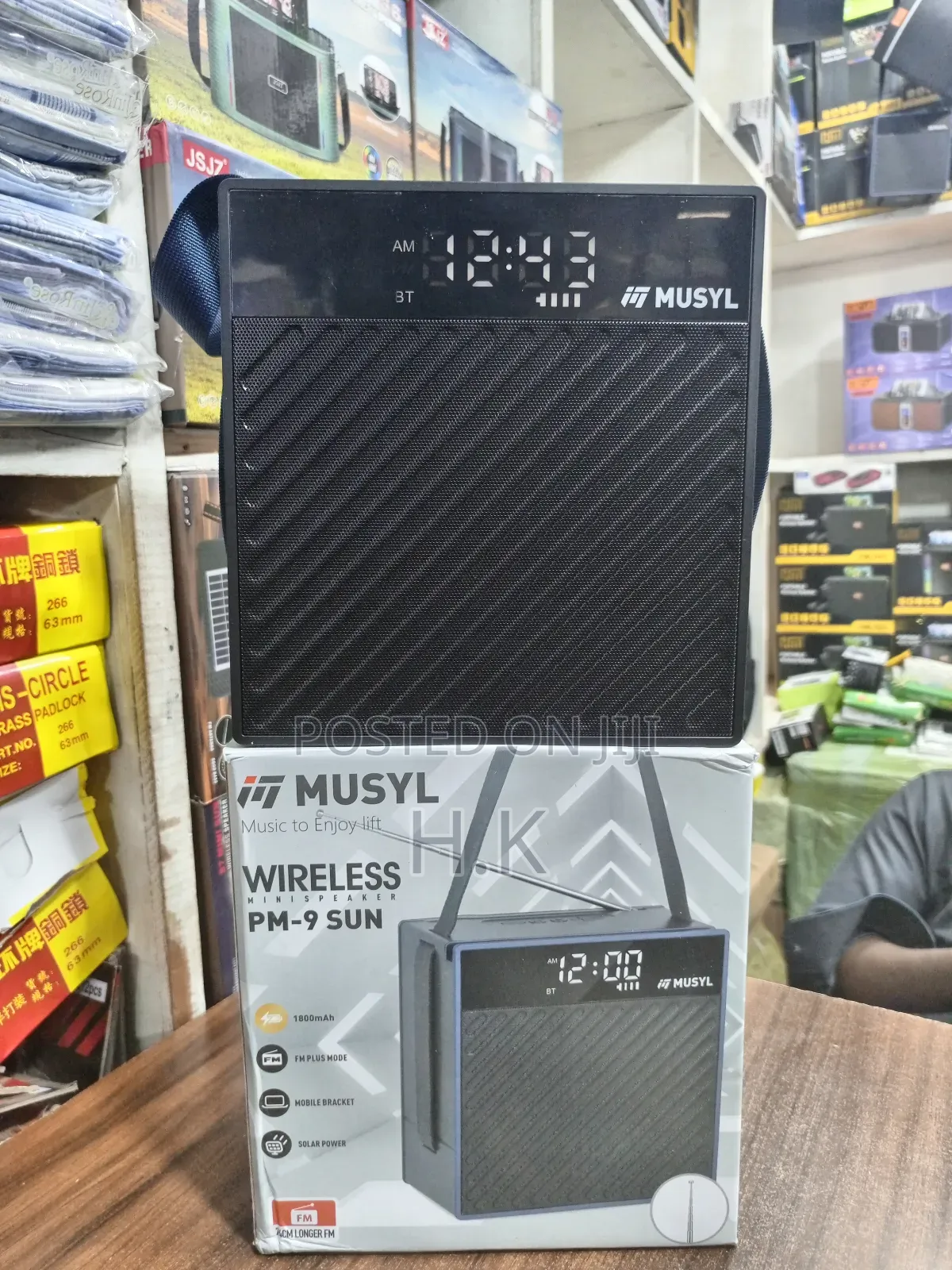 Musyl Pm-9 Sun Wireless Mini Speaker.