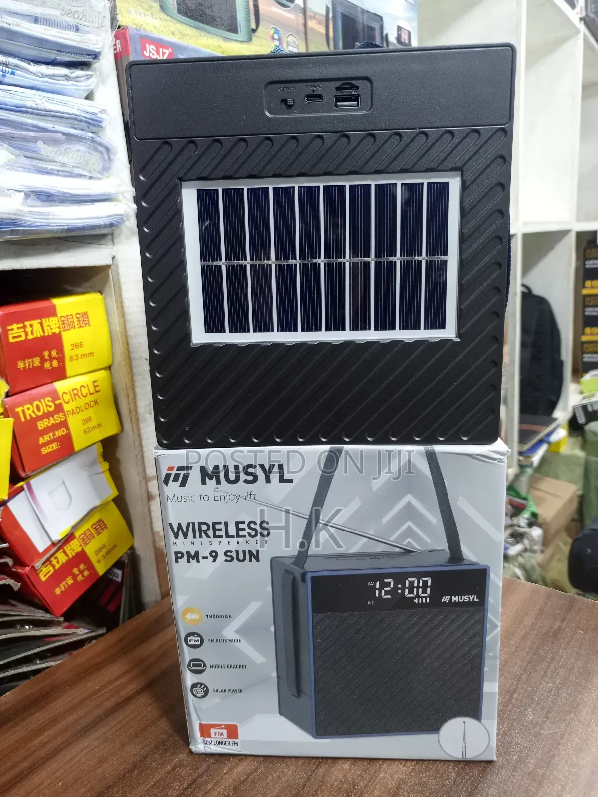 Musyl Pm-9 Sun Wireless Mini Speaker.