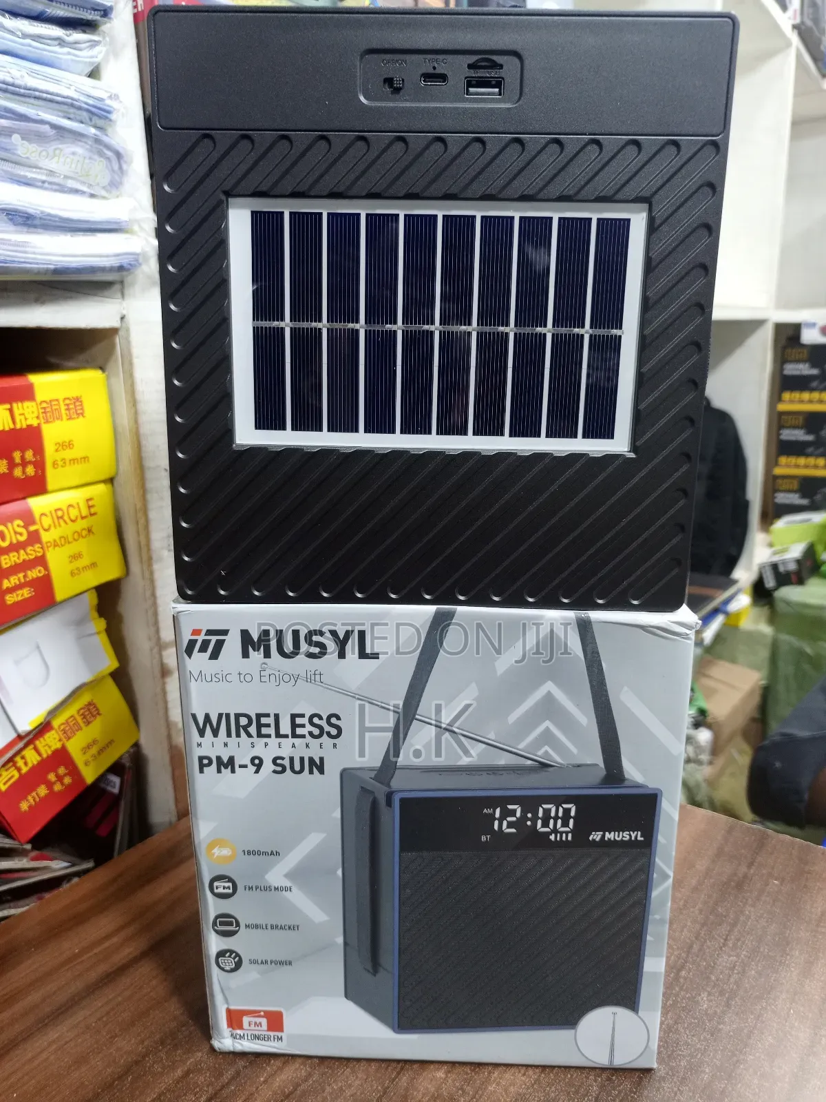 Musyl Pm-9 Sun Wireless Mini Speaker.