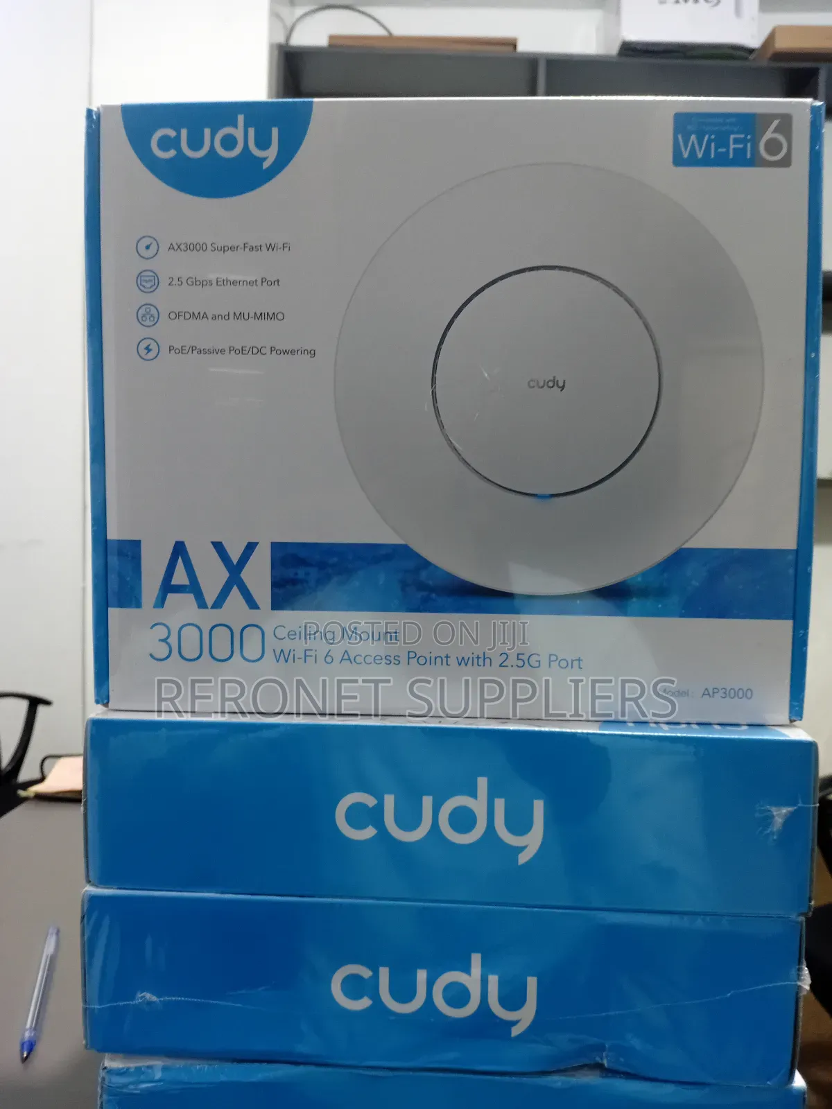 Cudy Ax3000 Ceiling Mount Wifi 6 Indoor Access Point