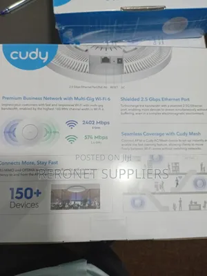Cudy Ax3000 Ceiling Mount Wifi 6 Indoor Access Point