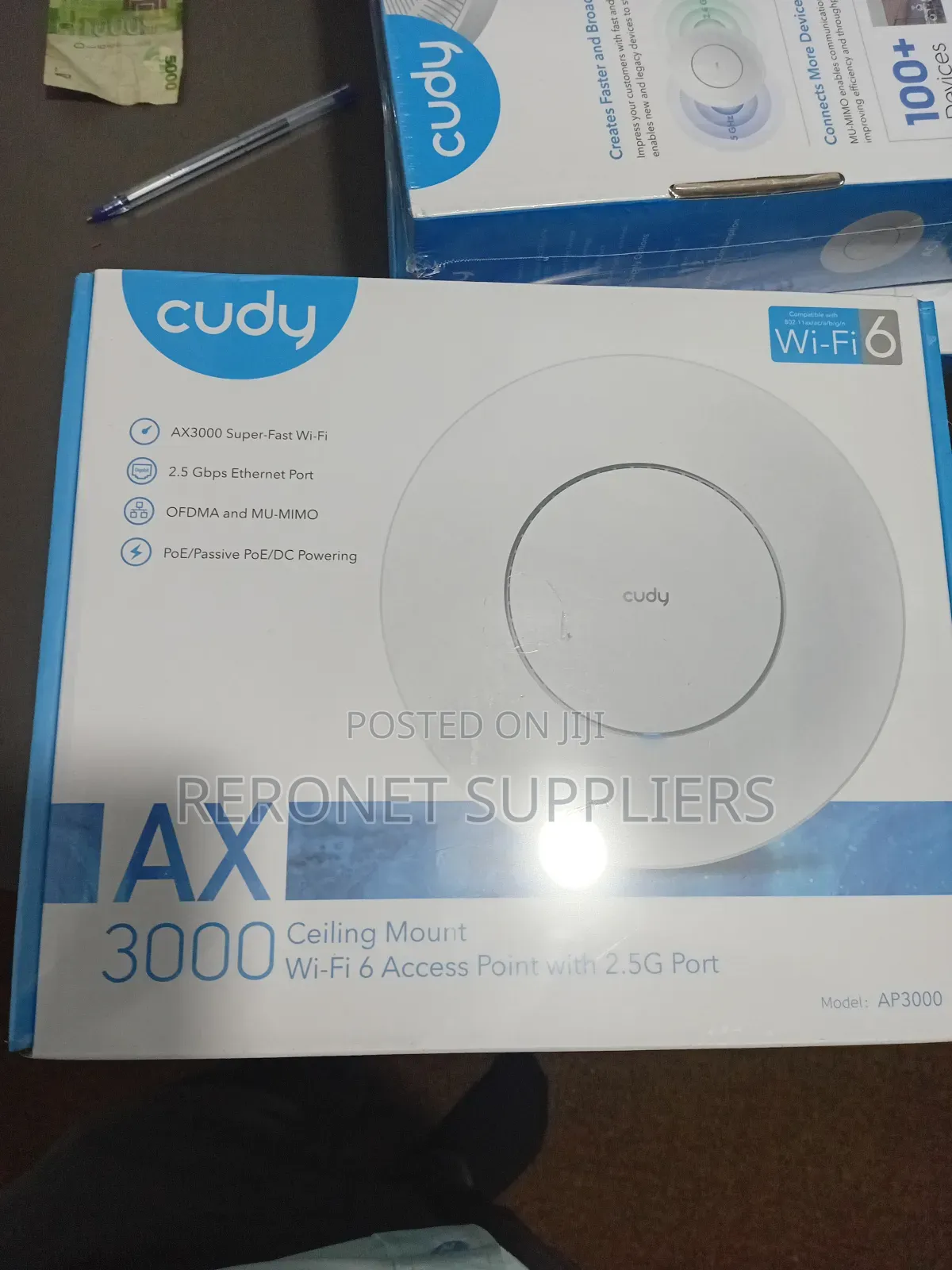 Cudy Ax3000 Ceiling Mount Wifi 6 Indoor Access Point