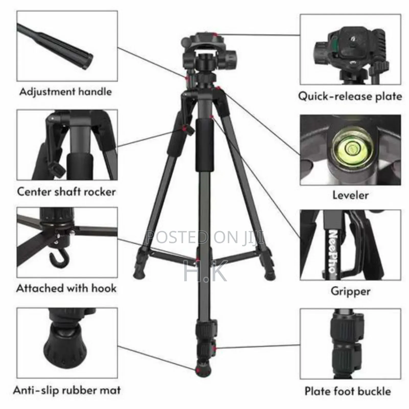 Neepho Np-8820 Professional Tripod