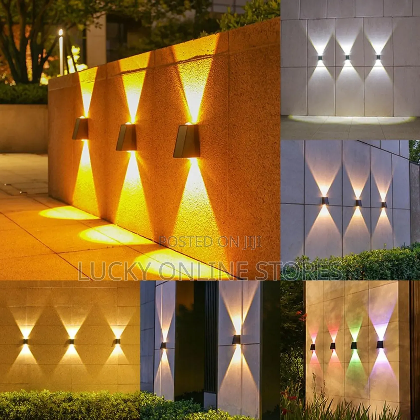 Luminous Solar Wall Lights