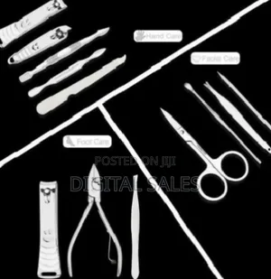 Nail Clipper Set, Facial, Stainless Steel Manicure Set.