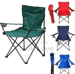 Blue Folding Fabric Outdoor Chair