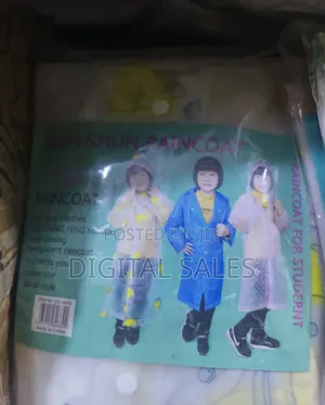 New Safety Children Rain Children Rain Coat.