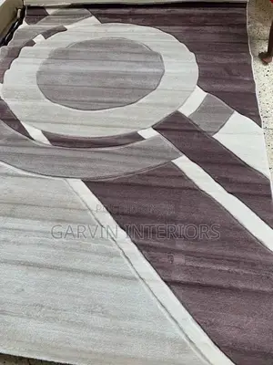 Brown Flower Medium Rugs