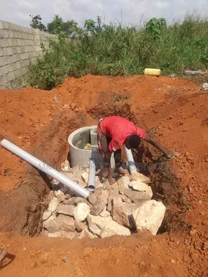 Bio Digester Septic Construction Site in Kayunga