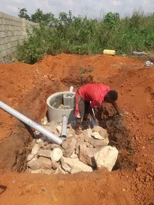 Bio Digester Septic Construction Site in Kayunga