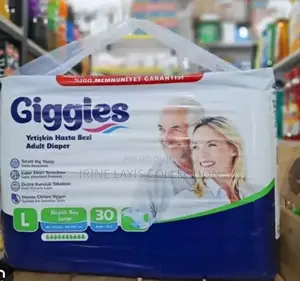 30 Piece Giggles Adult Diapers