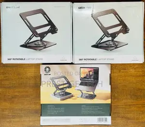 Green Lion 360 Rotatable Laptop Stand, Foldable Design