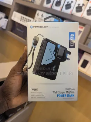 Powerology Wall Charger Magsafe Power Bank In