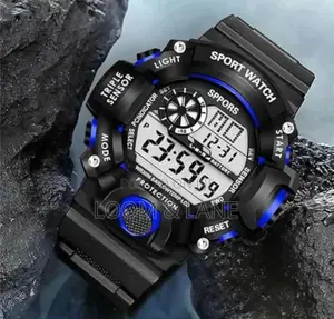 New Digital Alarm Sport Watch