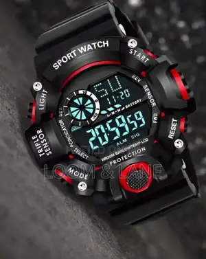 New Digital Alarm Sport Watch