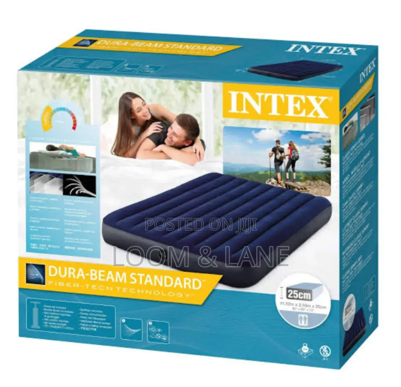 5 by 6 Intex Durable Air Mattress