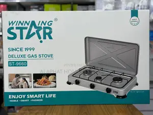 Winningstar 3 Gas Burners Desktop With Auto Ignition