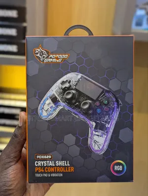Porodo Crystal Shell Ps4 Game Controller