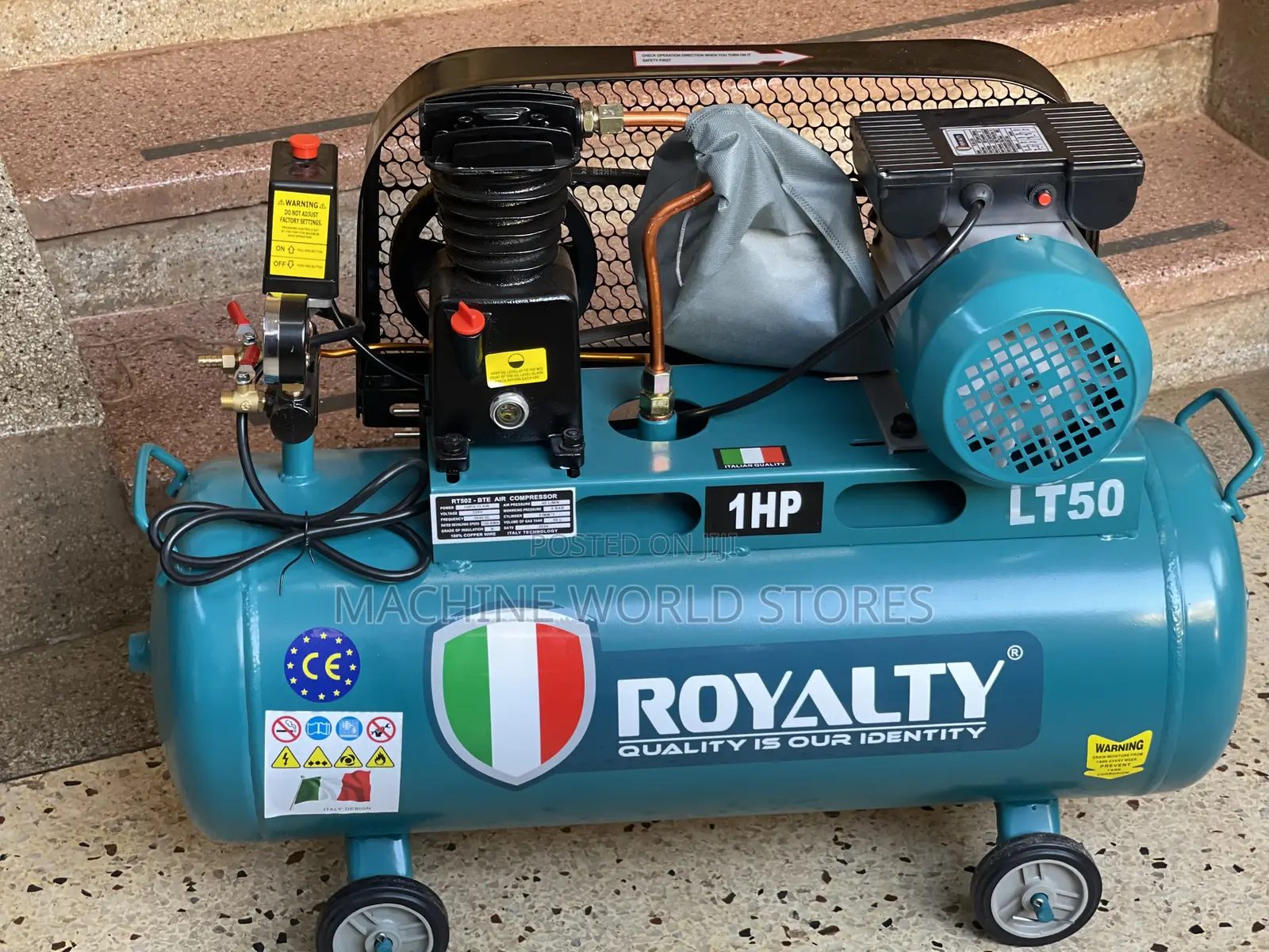 Paint Spraying Air Compressor 50l