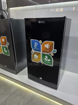 Newly Restocked Black SPJ 120ltrs Single Door Refrigerator