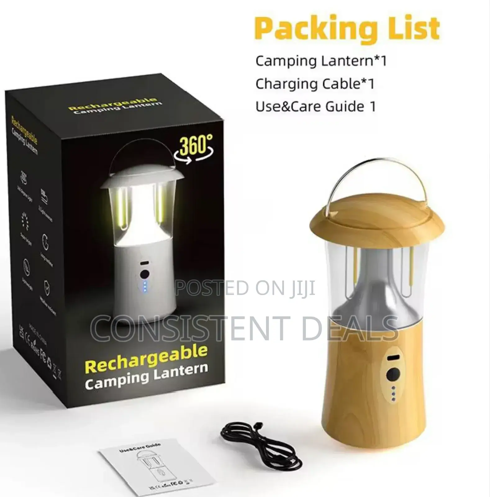Rechargeable Camping Lantern