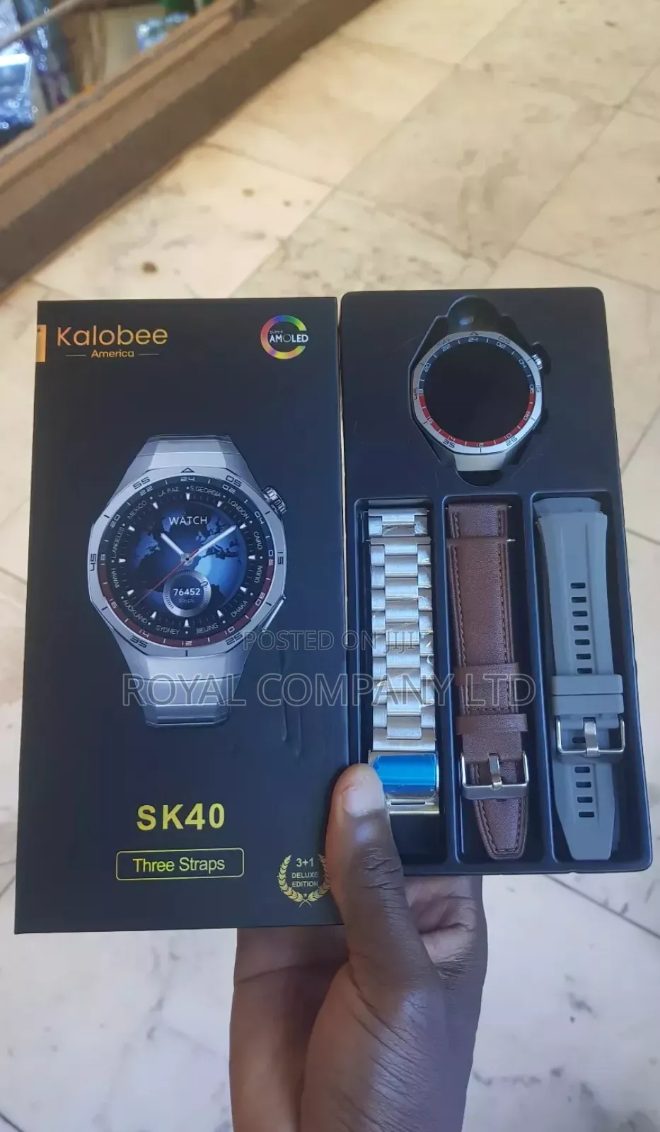 Sk40 Amoled Smart Watch