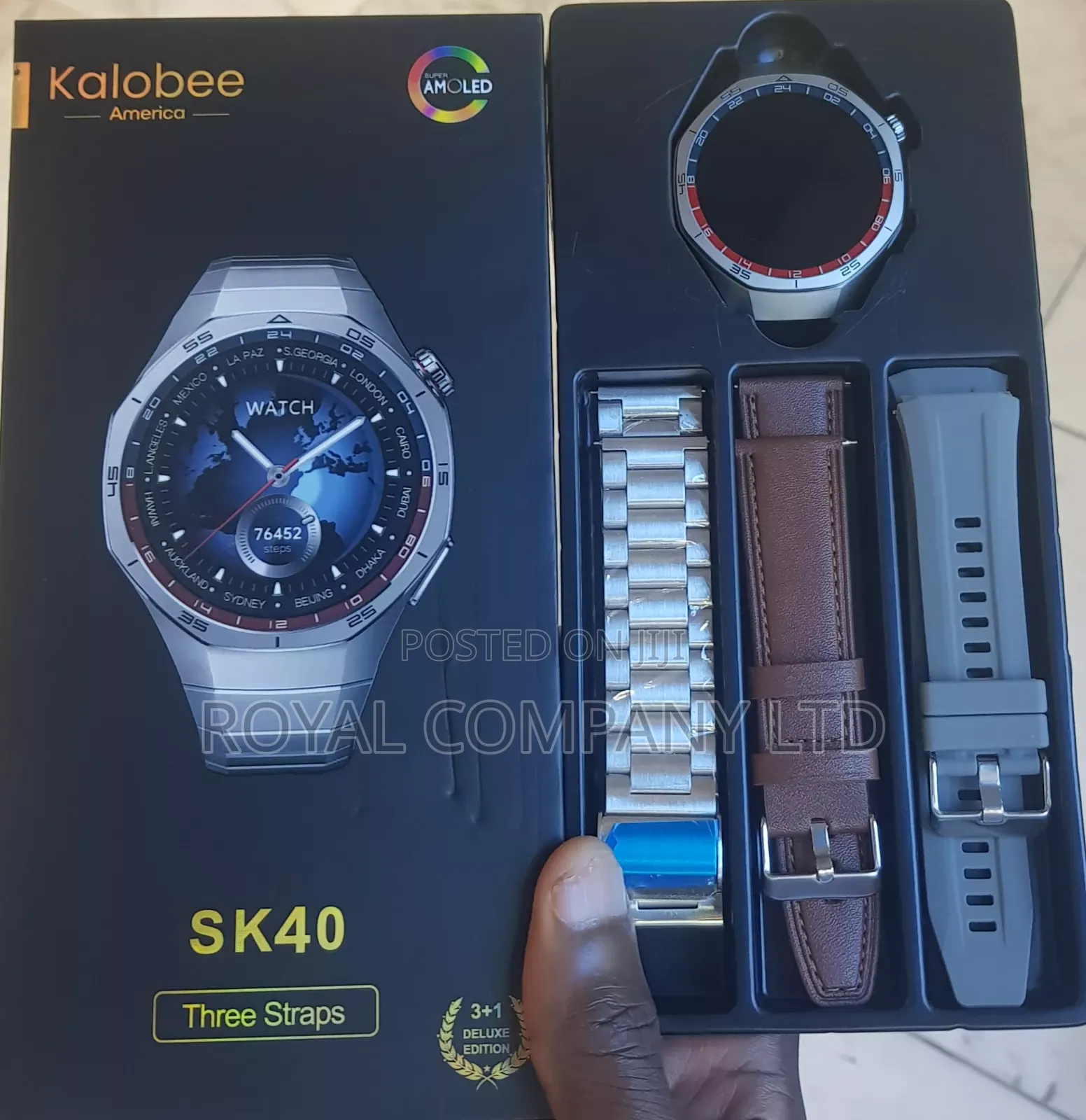 Sk40 Amoled Smart Watch