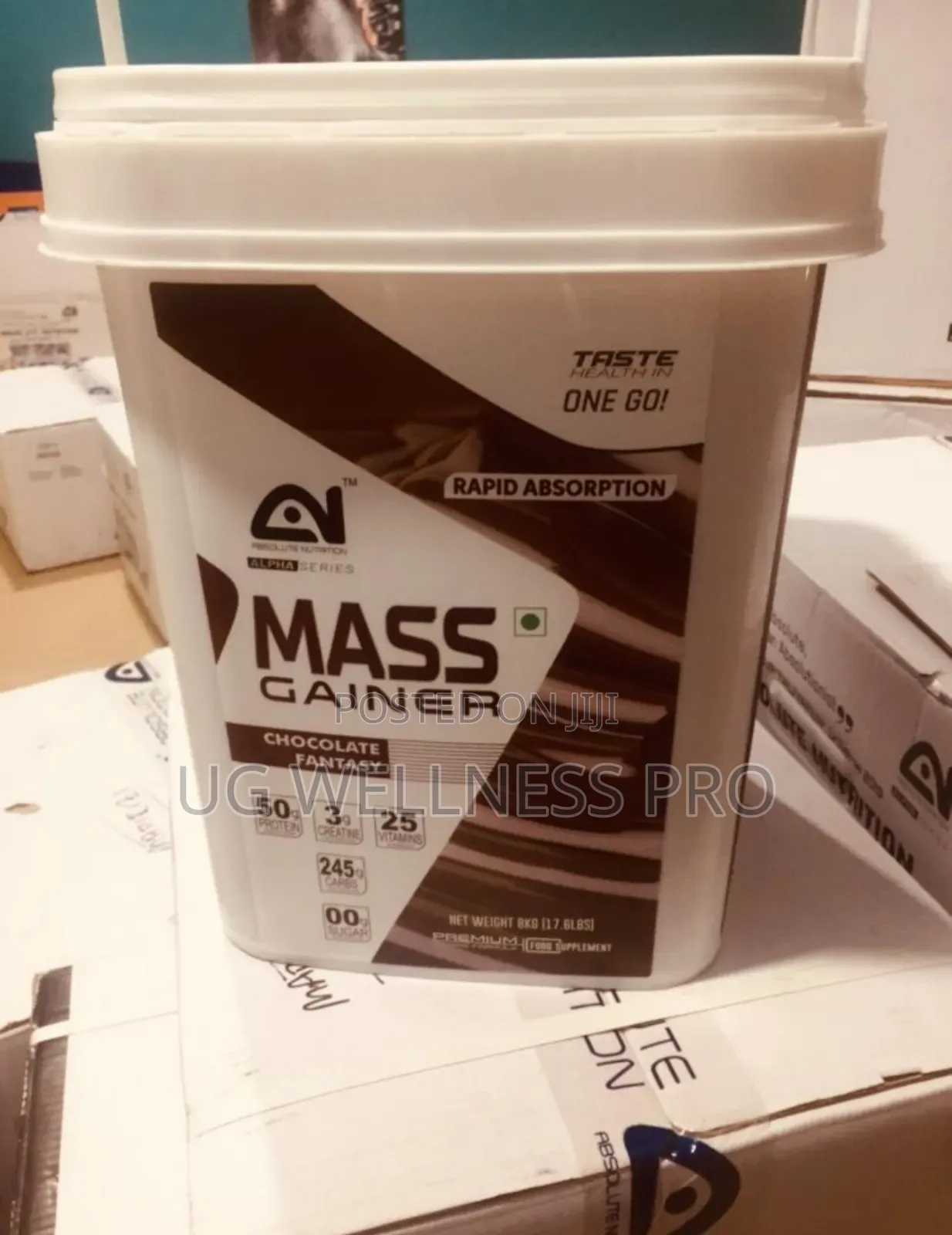 Absolute Nutrition Mass Gainer 8kg Chocolate Fantasy