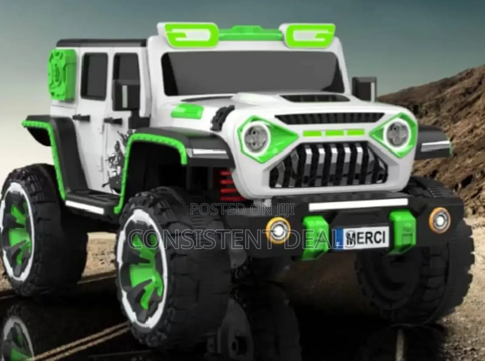 Kids Toy Rechargeable Jeep Car